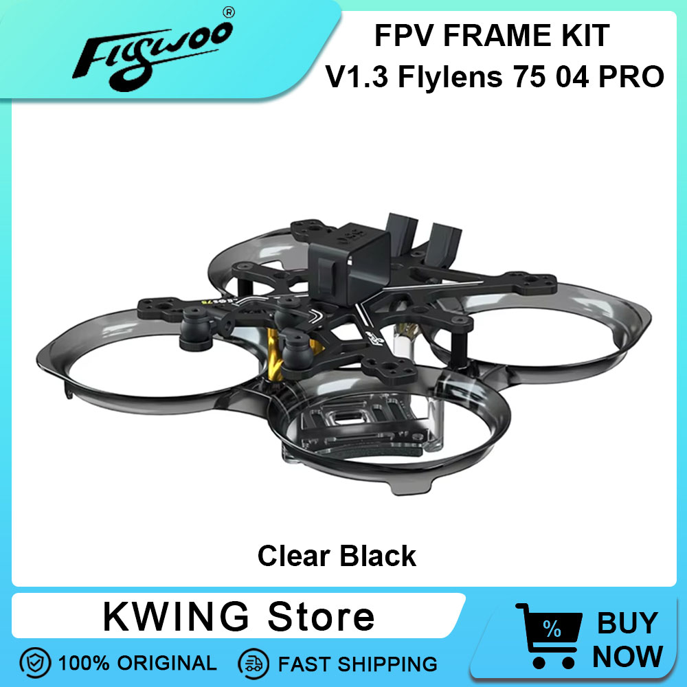 Fpv Racing Quadcopter - ชุดโครง Flywoo Flylens 75 ขนาด 1.6