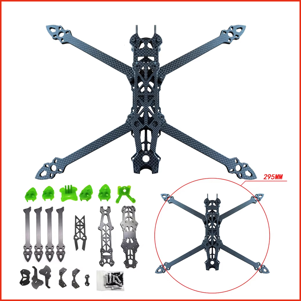 Fpv Racing Quadcopter - 1ชิ้นเครื่องหมาย Mark4 4 HD 7นิ้ว295มม. 3K