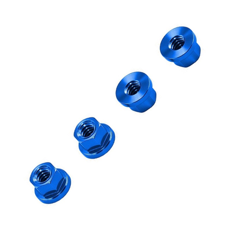 Rc Hobby Nut - น็อตล้ออะลูมิเนียมอัลลอยด์ WOWFU-Axial M2 สำหรับรถ RC Jeep