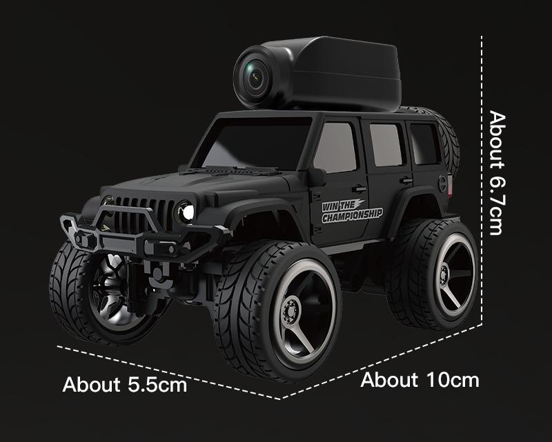 Rc Hobby Tech - รถบังคับวิทยุอัลลอยด์ FPV Crawler, กล้องวิดีโอ HD 1080P