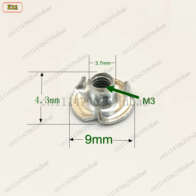 น็อตกรงเล็บขนาดเล็ก M3 สำหรับง - Rc Hobby Nut บทวิจารณ์และราคา
