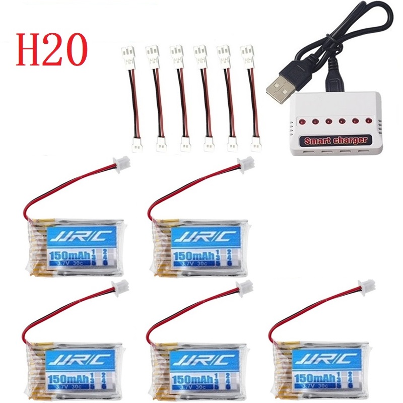 แบตเตอรี่แท้ JJRC H20 3.7V 150 - Rc Hobby Parts บทวิจารณ์และราคา