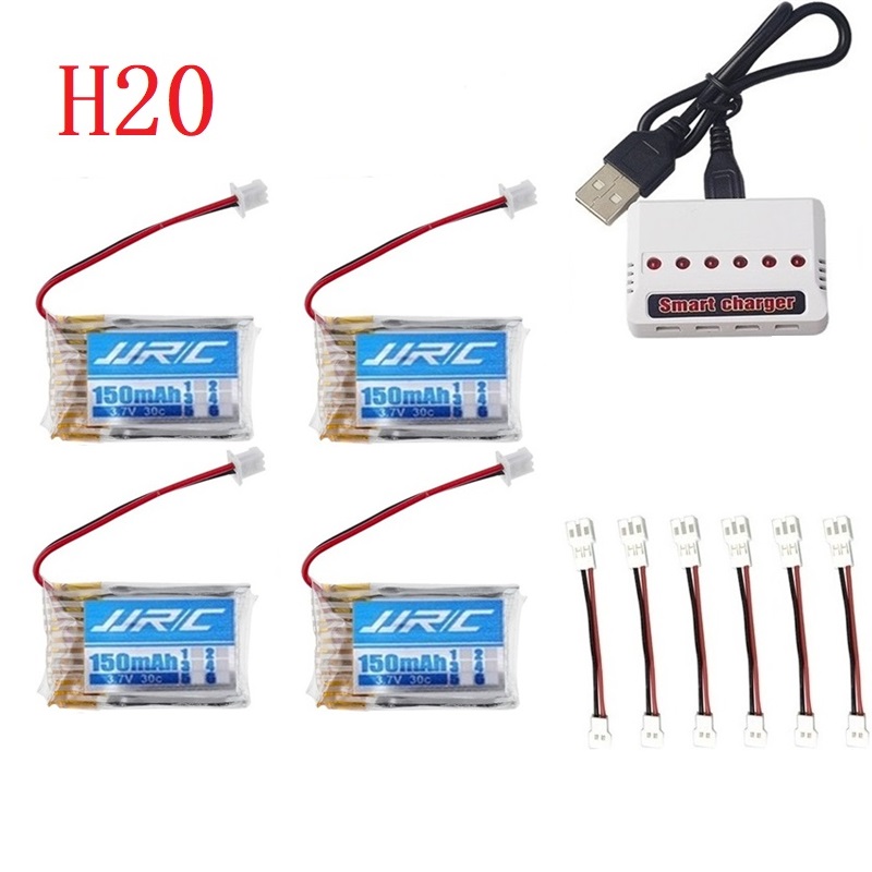 แบตเตอรี่แท้ JJRC H20 3.7V 150 - Rc Hobby Parts บทวิจารณ์และราคา