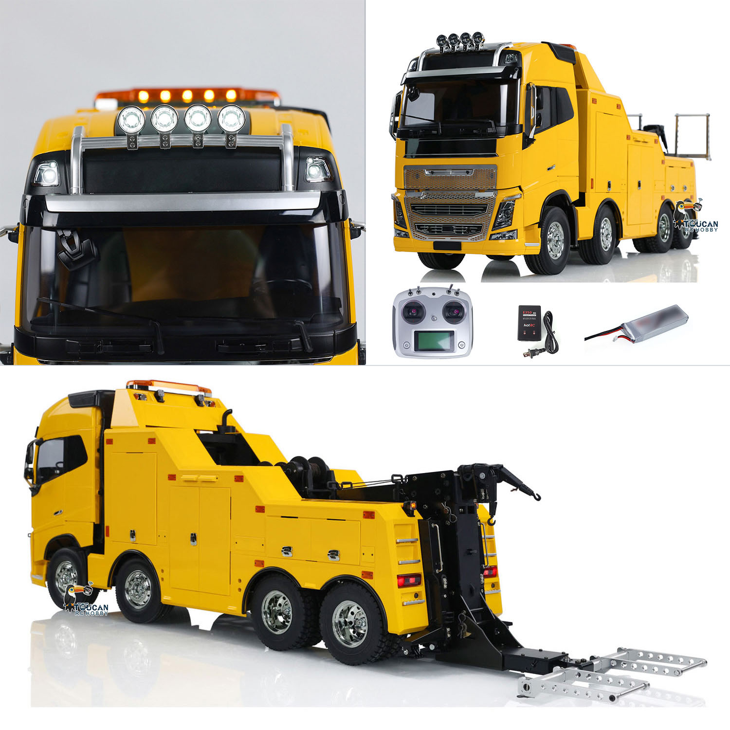 รถยกขนาด 8x4 รุ่น RC Wrecker 1 - Rc Hobby Toucan บทวิจารณ์และราคา