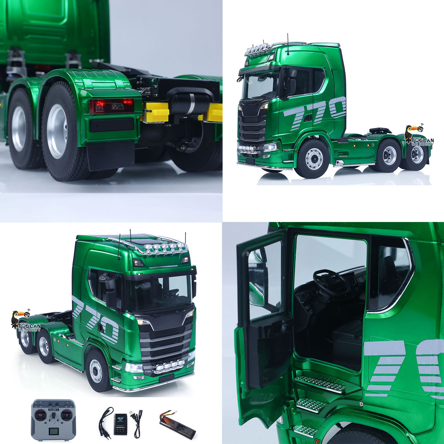 มีสินค้าในสต็อก รถบรรทุกบังคับ - Rc Hobby Toucan บทวิจารณ์และราคา