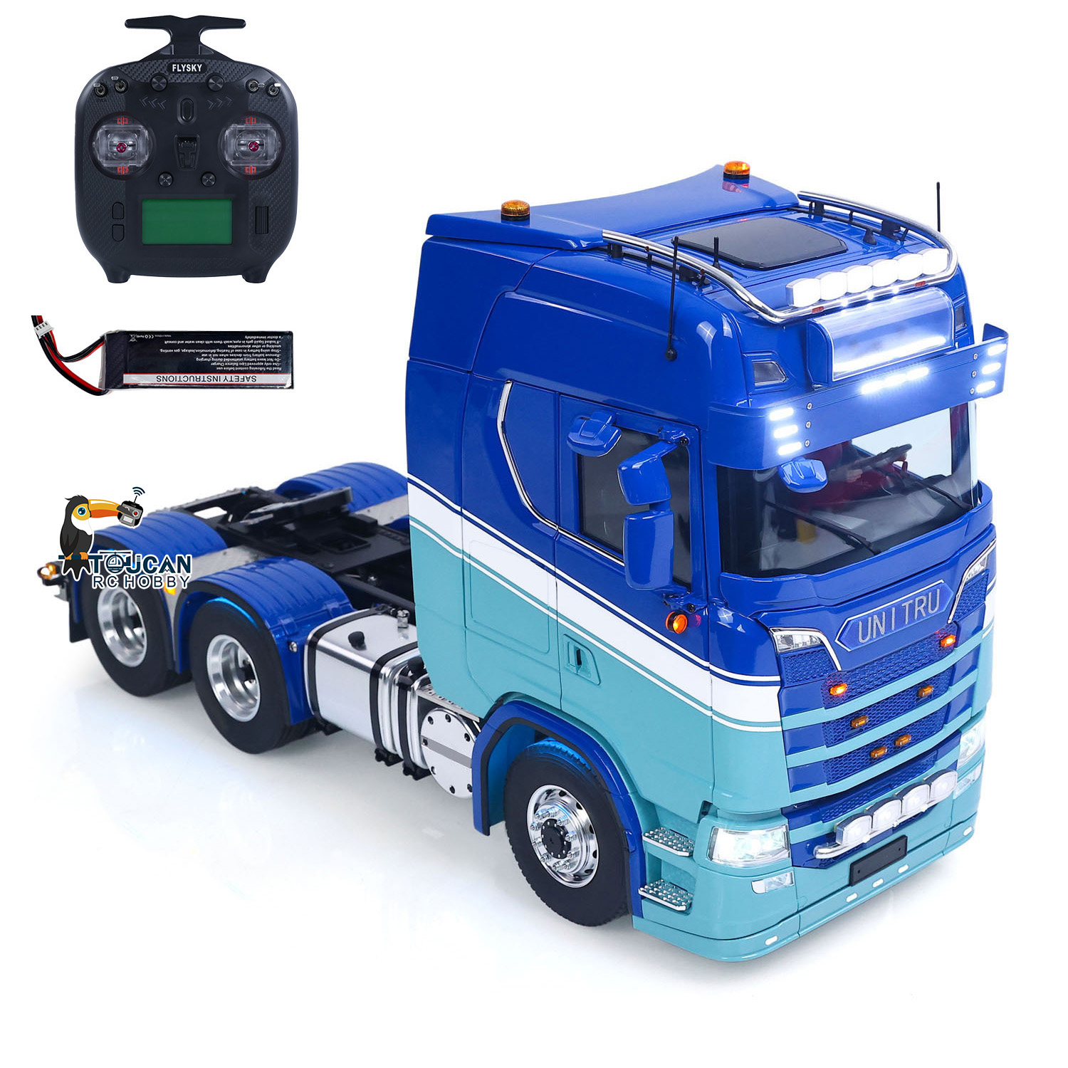 รถบรรทุกบังคับวิทยุ RTR Unitru - Rc Hobby Toucan บทวิจารณ์และราคา