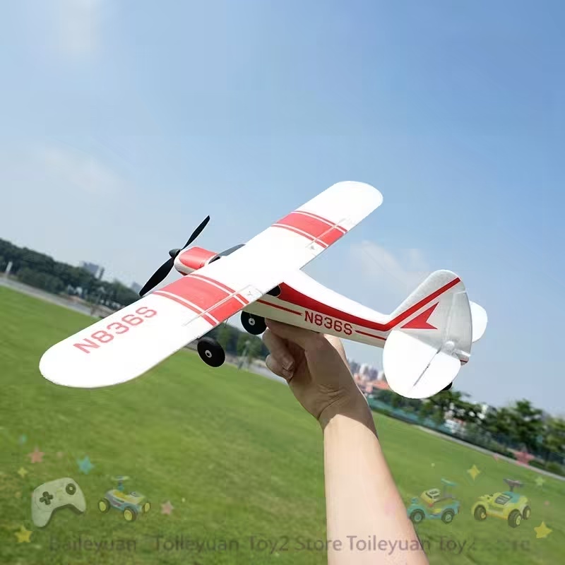 เครื่องบินบังคับวิทยุ Blue Arr - Rc Glider Foam Wing บทวิจารณ์และราคา
