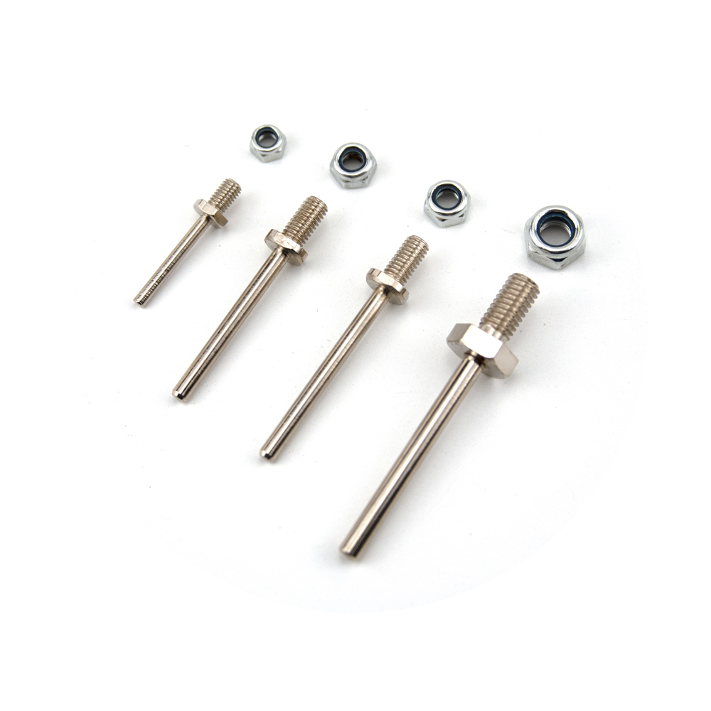 เพลาล้อ1คู่เพลาเหล็กพร้อมน็อตย - Rc Hobby Nut บทวิจารณ์และราคา