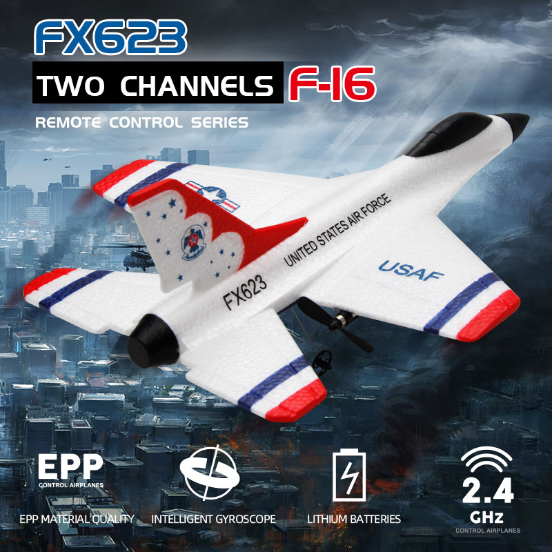 เครื่องบินรบสองช่อง2.4กรัมเครื - Rc Glider Foam Wing บทวิจารณ์และราคา