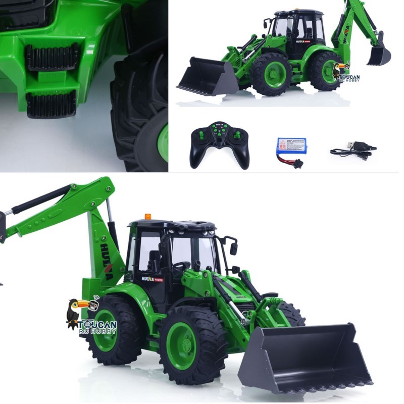 1/14 HUINA 1579 รถขุดตักดินควบ - Rc Hobby Toucan บทวิจารณ์และราคา