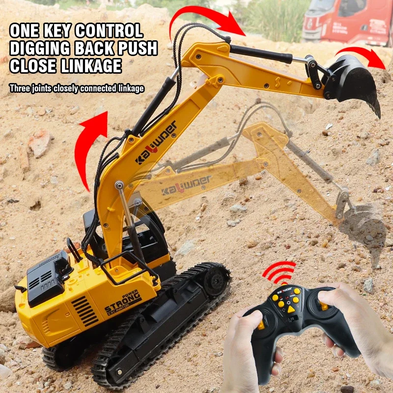 Huina Rc Excavator 1/24 9Ch รี - Yunshen Rc Hobby บทวิจารณ์และราคา