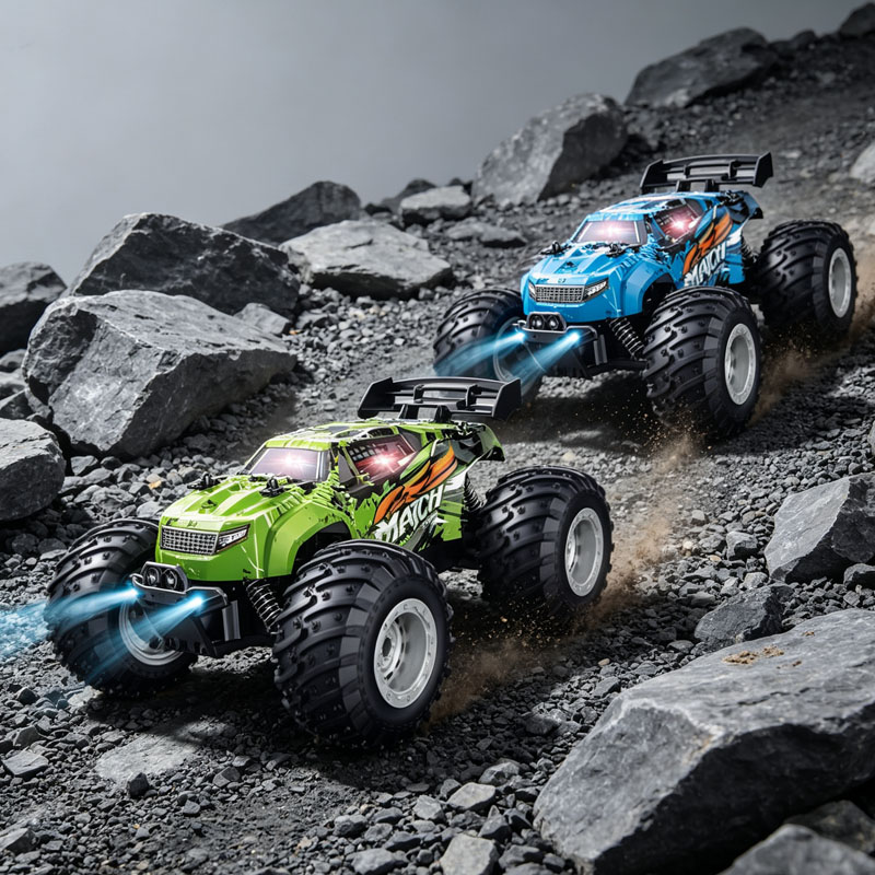 รถบรรทุกมอนสเตอร์ RC ออฟโรด 2. - Rc Hobby Tech Bali บทวิจารณ์และราคา