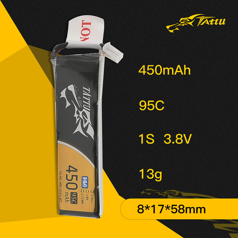 แบตเตอรี่ Tattu ใหม่450/500/55 - Fpv Racing Quadcopter บทวิจารณ์และราคา