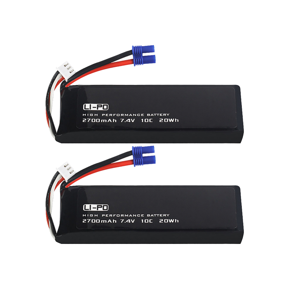 7.4V 2700mAh 10C แบตเตอรี่เดิม - Rc Hobby Parts บทวิจารณ์และราคา