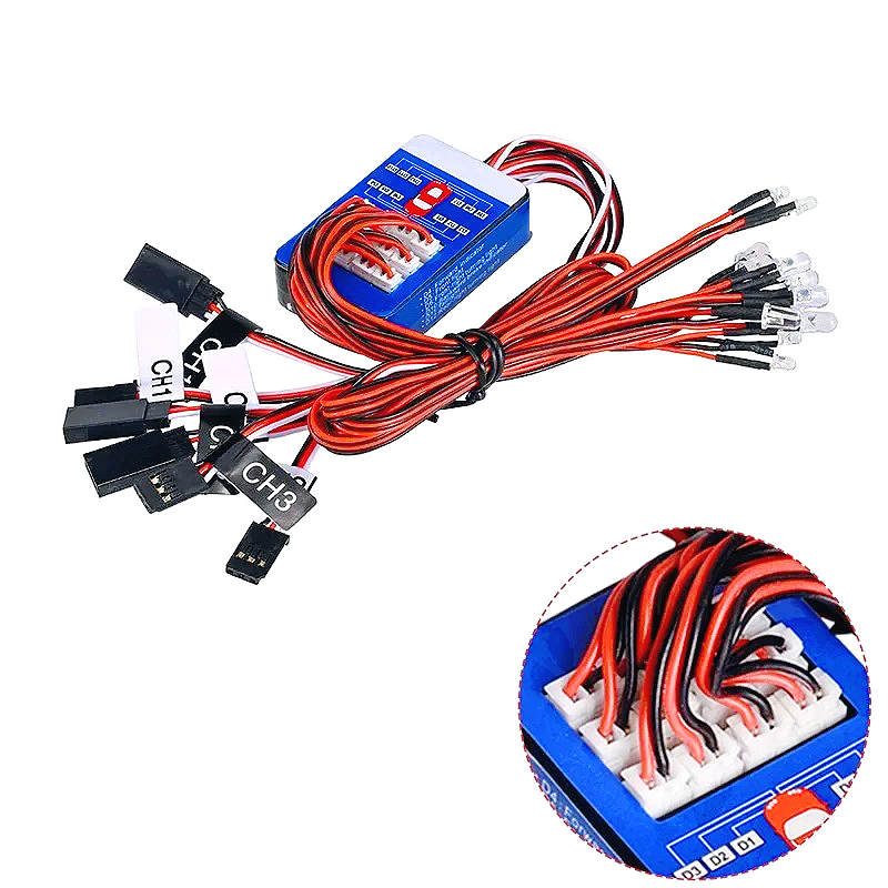 ชุดไฟ LED 12 ดวงสำหรับรถบังคับ - Rc Hobby Toucan บทวิจารณ์และราคา